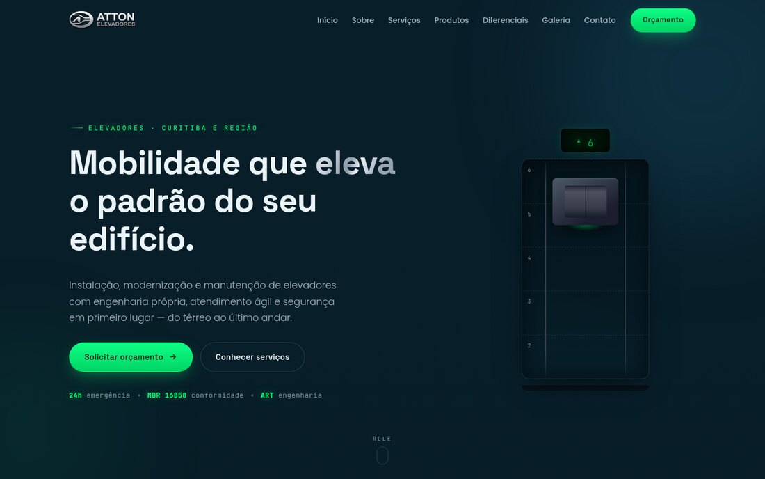Atton Elevadores — desktop