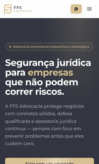 FFS Advocacia — mobile