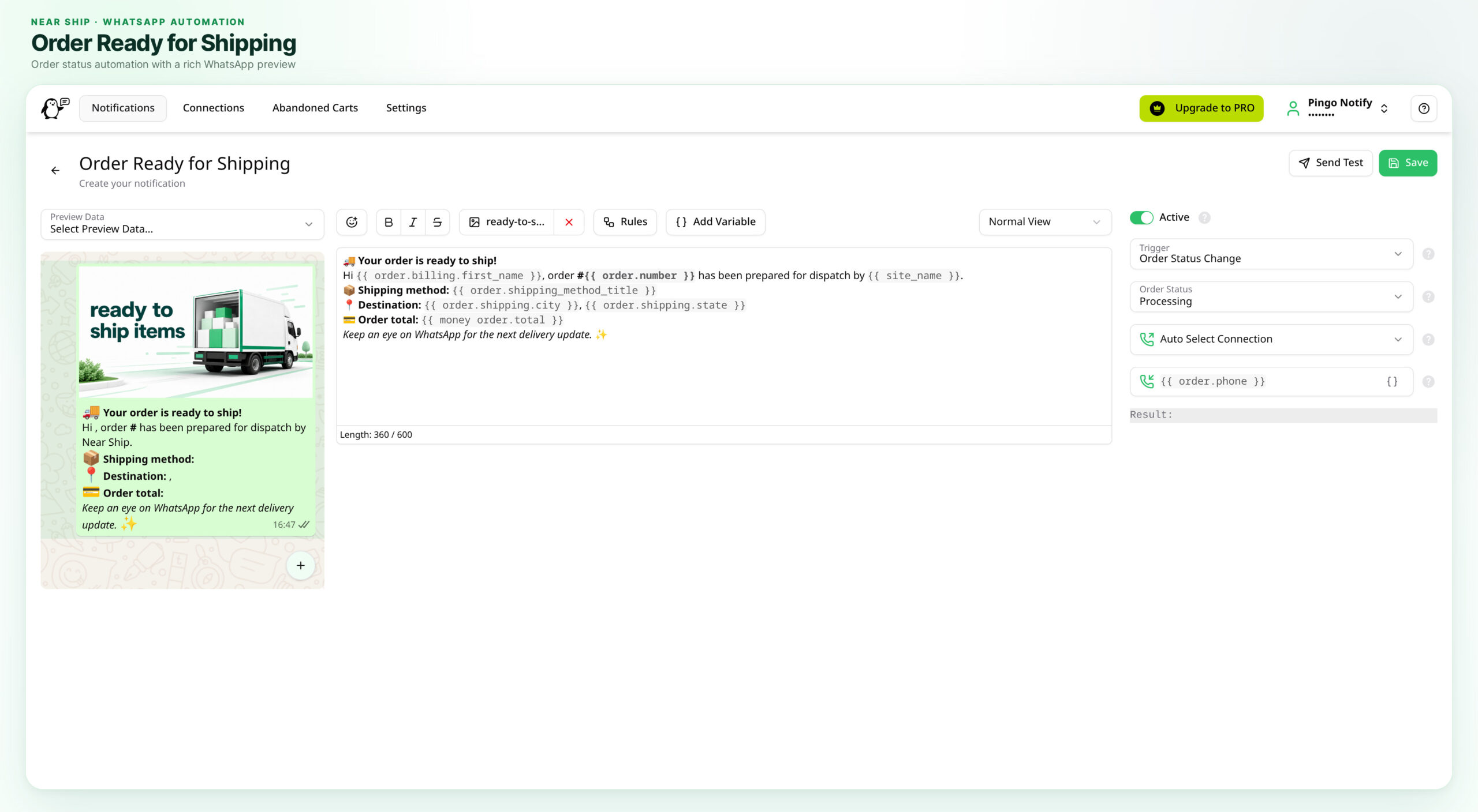 Pingo Notify — screenshot 2