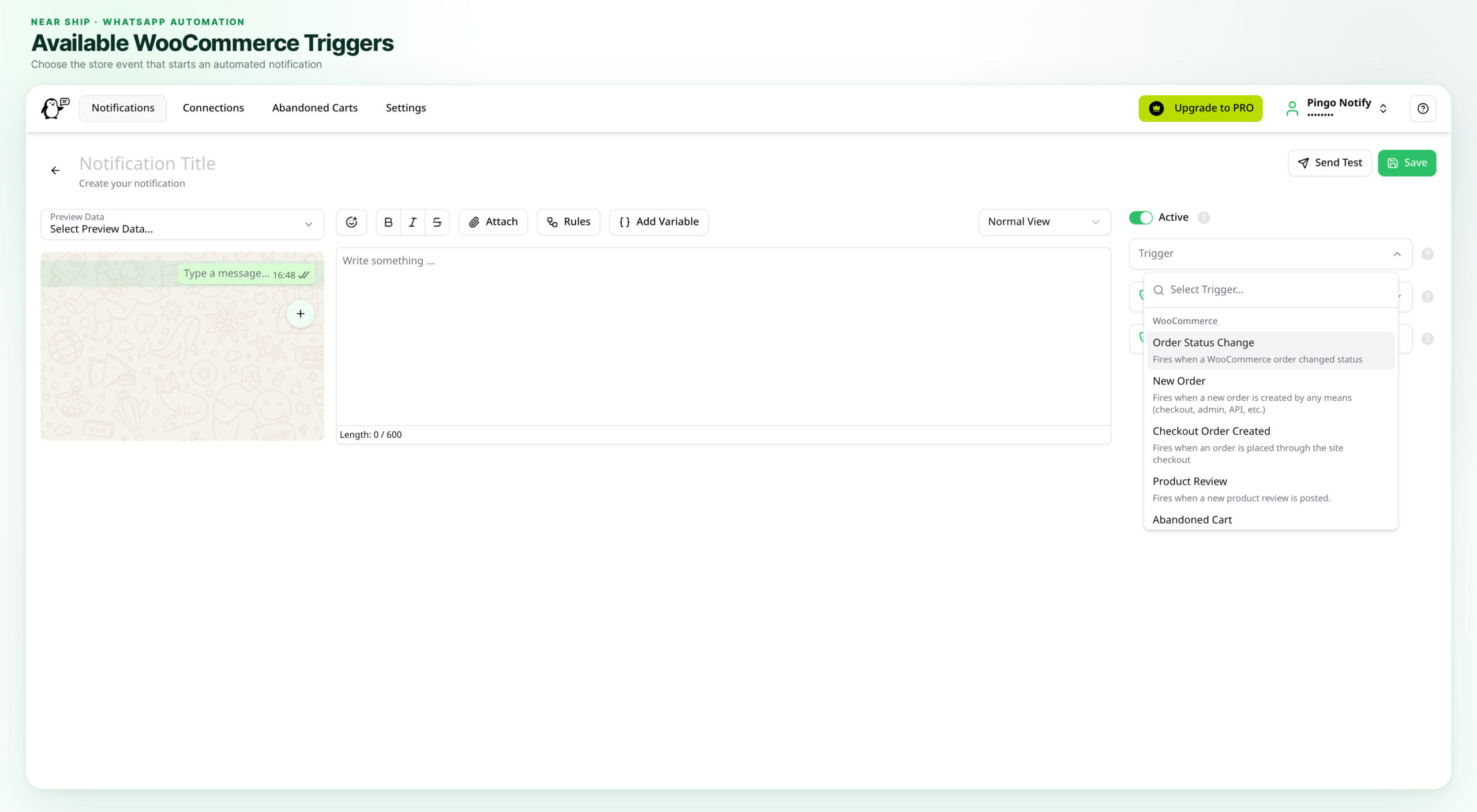 Pingo Notify — screenshot 5