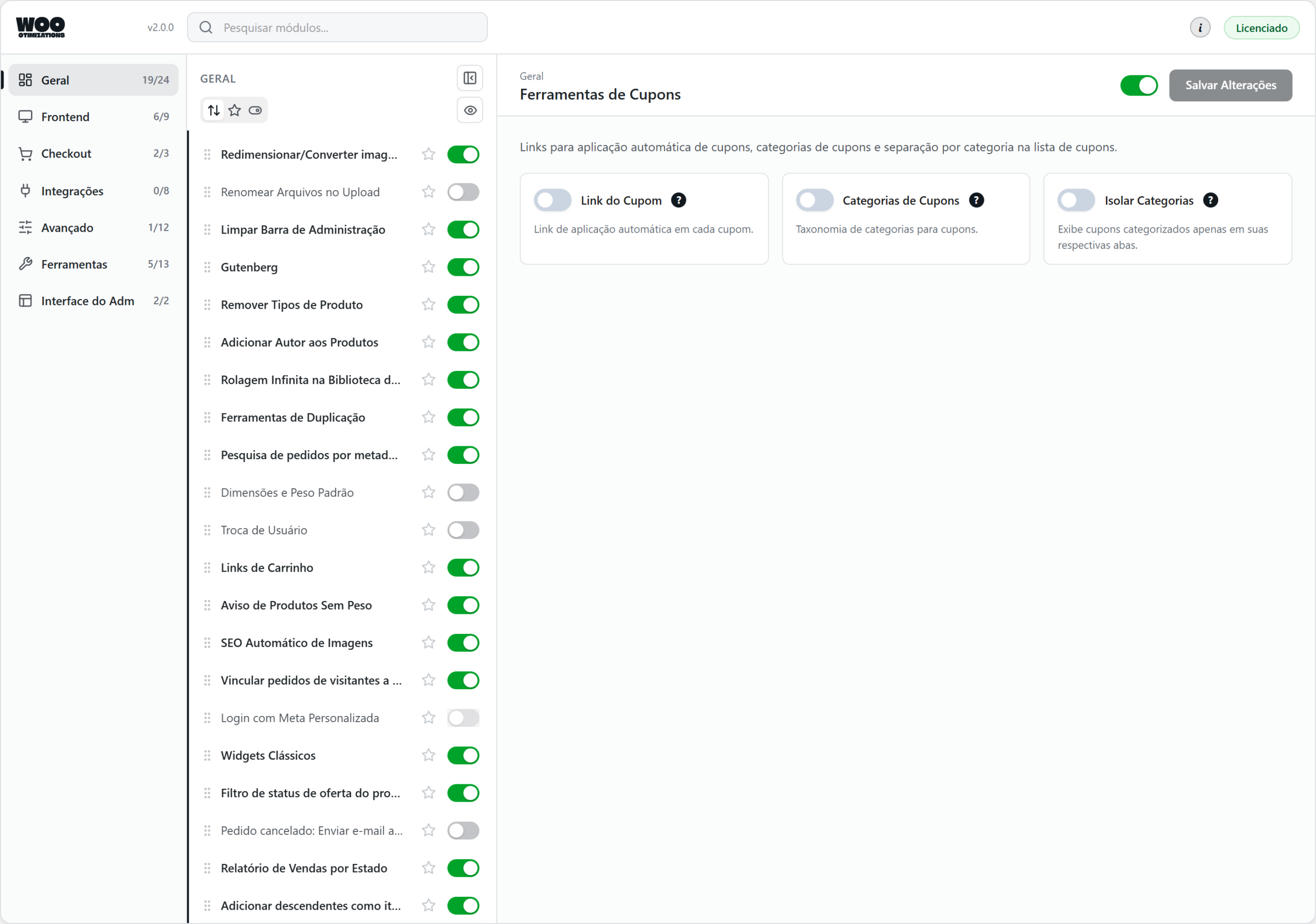 Woo Otimizations — coupon tools